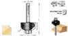 In-Tech Series Insert Cove Router Bit