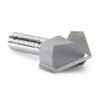 Amana Tool 45728-CNC Carbide Tipped V-Groove 90 Deg x 1-1/2 D x 1-1/4 Inch CH x 1/2 SHK Router Bit