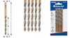 5-Pack High Speed Steel (HSS) Drill Bits for Plastic