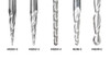 Ball Nose (Conical Ball) Solid Carbide Spiral CNC 2D/3D Carving Tapered and Straight Up-Cut Router Bits