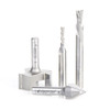 Amana Tool AMS-284 4-Pc CNC General Purpose Set, 1/4 Inch Shank