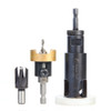 Amana Tool AMS-306 3-Pc Carbide Tipped Countersink, Plug Cutter and Plug Planer Pack