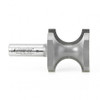 Amana Tool 51562 Carbide Tipped Bullnose 1/2 R x 1-11/16 D x 1-9/16 CH x 1/2 Inch SHK Router Bit