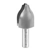 Amana Tool 54528 Carbide Tipped Ogee with Bead Vertical Raised Panel 7/8 R x 1-3/16 D x 1-5/8 CH x 1/2 Inch SHK Router Bit