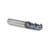 Amana Tool 51802 High Performance CNC Solid Carbide Variable Helix Spiral Ball Nose with AlTiN Coating for Steel, Stainless Steel & Composites 3/16 R x 3/8 Dia x 7/8 Cut Height x 3/8 Shank x 2-1/2 Inches Long Up-Cut 4-Flute End Mill/Router Bit