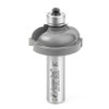 Amana Tool 54150 Carbide Tipped Classical Cove 5/16 R x 1-3/8 D x 5/8 CH x 1/2 Inch SHK w/ Lower Ball Bearing Router Bit