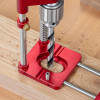 Woodpeckers Auto-Line Drill Guide Deluxe Kit - Includes Auto Line Drill Guide, 6 Extension Rods, 2 Flip Stops, and Wrench
