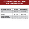 Woodpeckers SLBFPRO-XL Extended Slab Flattening Mill Pro