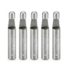 51202-5 5 Pack Solid Carbide Panel Pilot Bevel Trim 7 Degree x 1/4 Dia x 1/4 x 1/4 Inch Shank 1-Flute