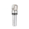 Amana Tool 45990-2B Carbide Tipped Bowl & Tray 1/4 R x 3/4 D x 5/8 CH x 1/2 Inch SHK w/ Double Upper Ball Bearing Router Bit