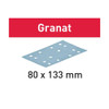 Festool 497127 Grit Abrasives STF 80x133 P40 GR/10 Granat