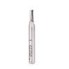 Amana Tool 45200-LH Solid Carbide (Brazed to Steel Shank) Left Hand Plunge 1/8  D x 7/16 CH x 1/4 Inch SHK Router Bit