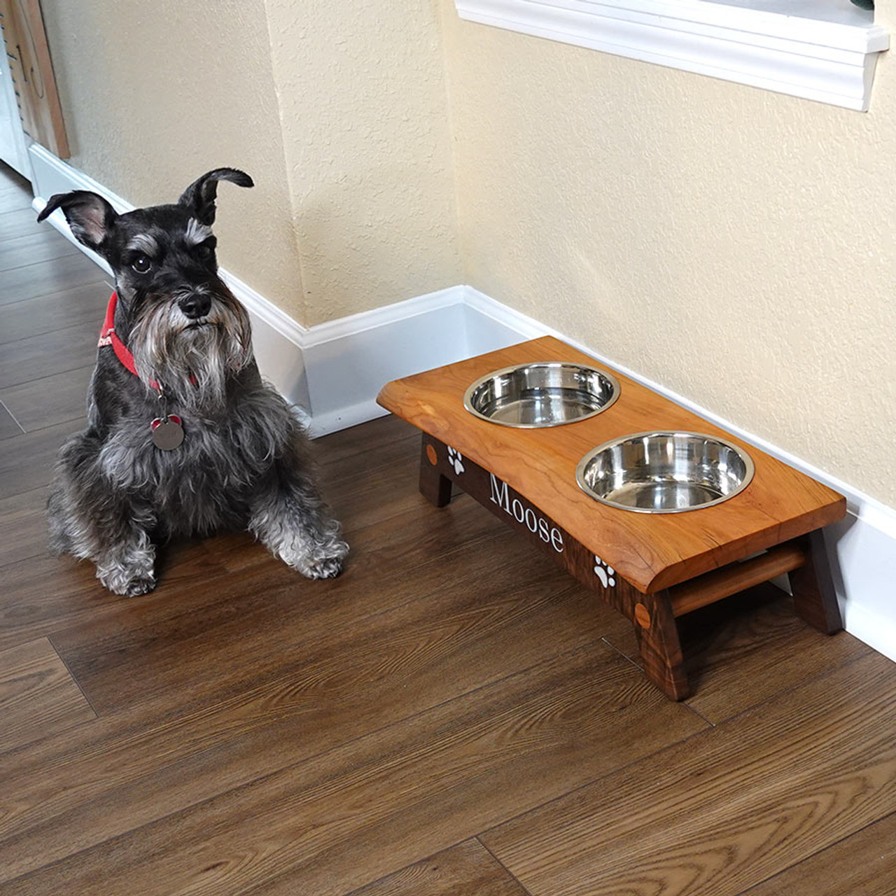 CNC Dog Bowl Stand Plans - Download & Customize