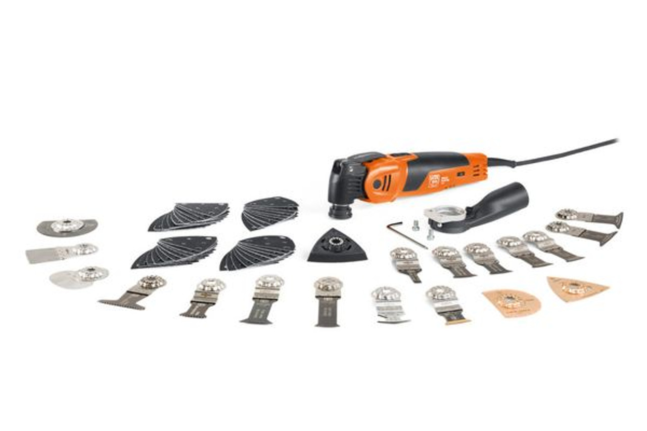 FEIN 72296861090 MultiMaster MM700 Max Top Set, Corded Oscillating  Multi-Tool