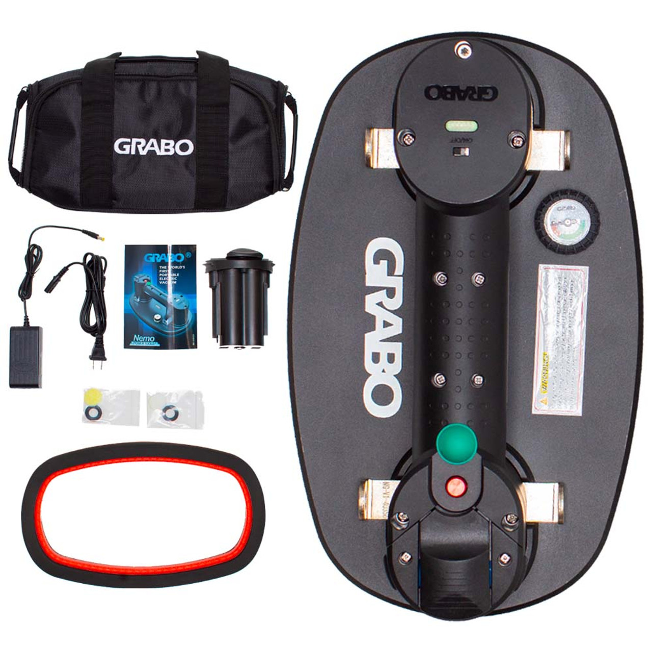 Grabo Nemo Classic Professional Electronic Vacuum Lifter with 1 Battery and  1 Seal