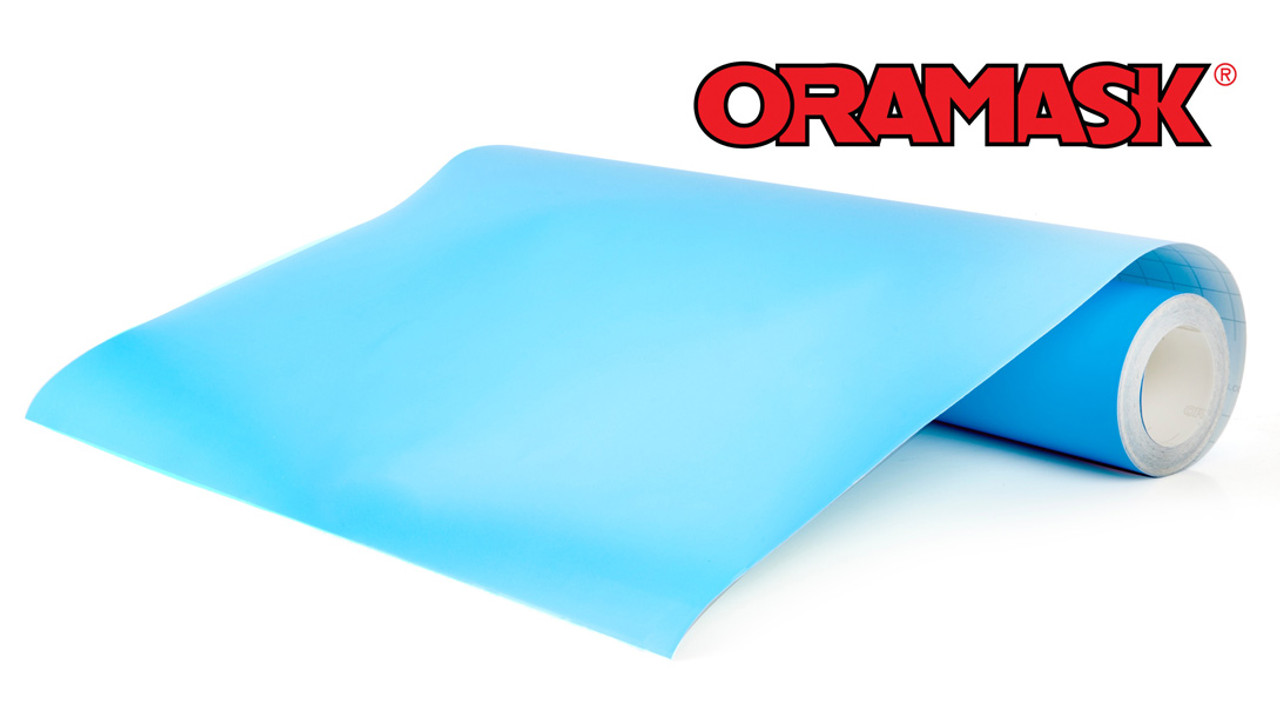 Oramask Transluscent Blue 813 24x12 – Broken Leg Vinyl