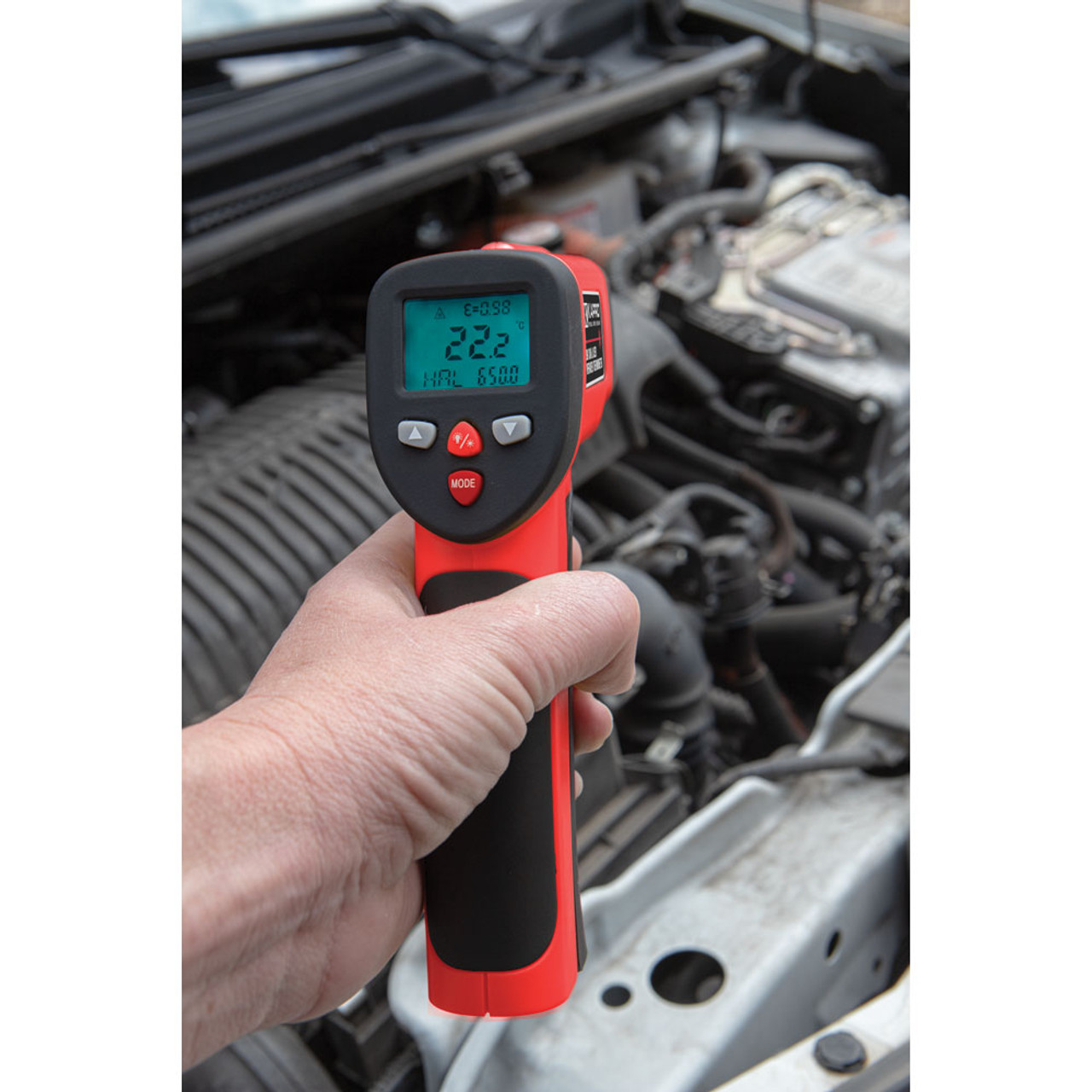 Kapro 398 Dual Laser Infrared Thermometer - Accurate Temperature