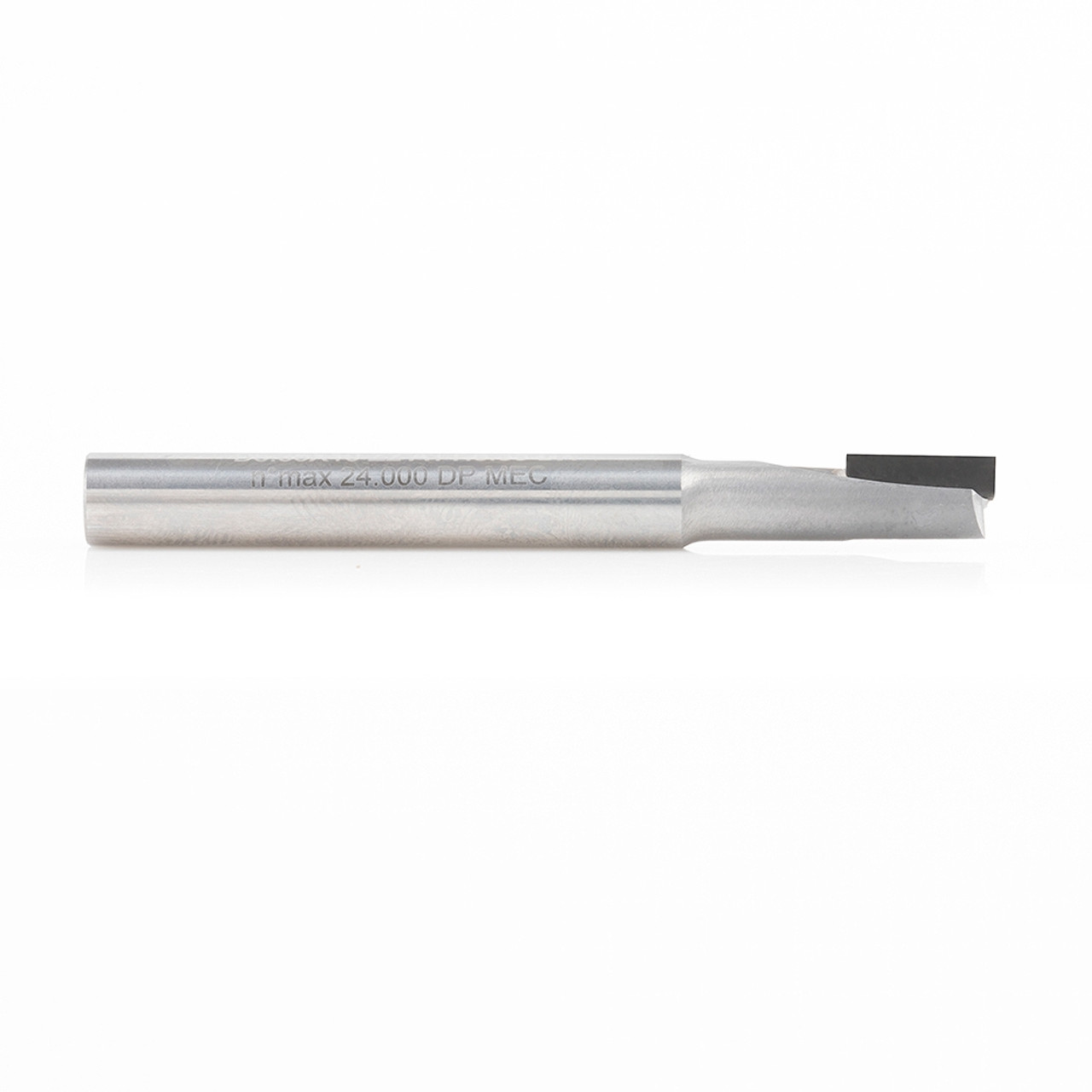 Amana Tool DRB-421 Polycrystalline Diamond (PCD) Tipped Single Flute  Down-Shear 1/4 D x 12.32mm (1/2