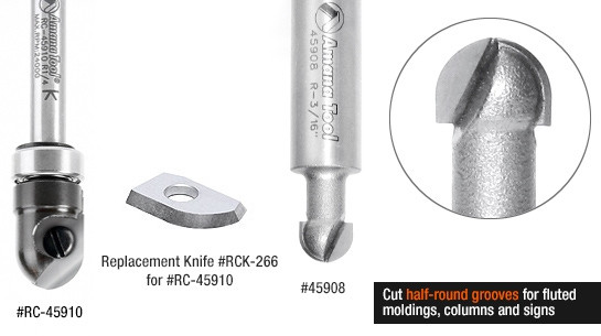 Core Box Router Bit 1/2
