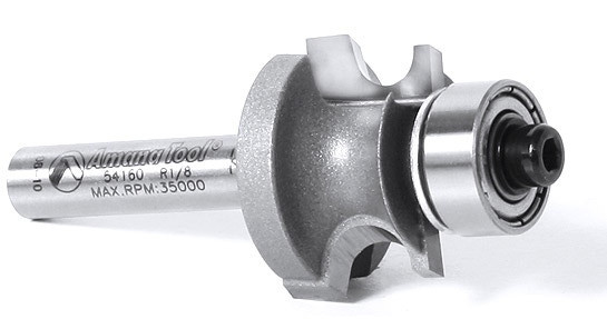 Corner Round Router Bit 3/8 R, Amana Tool 54172, Carbide Tipped