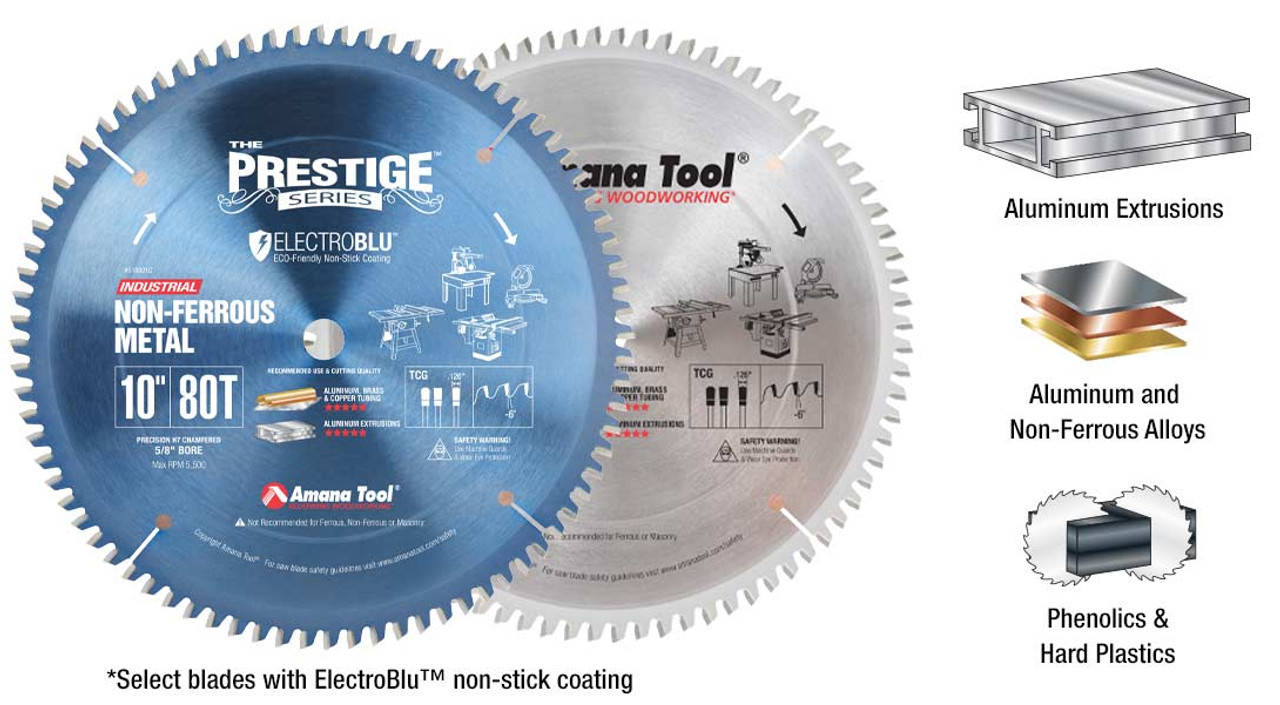 Aluminum Saw Blade Amana Tool 510801C - 10