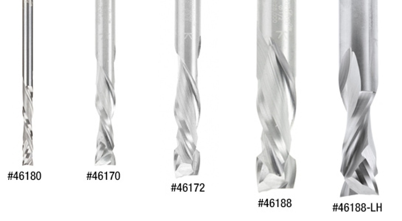 C Compression Spiral Router Bit - Amana Tool 46170 CNC Cutter