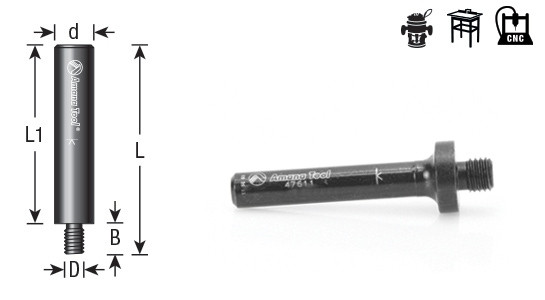 Amana Tool 47600 Herramientas De Corte Amana