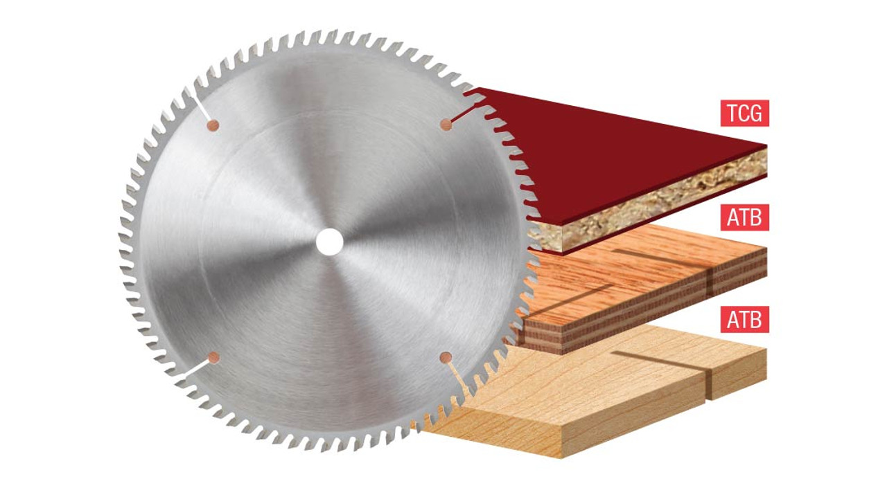 300mm Carbide Saw Blade for Sliding Table - Amana Tool DT12961-30