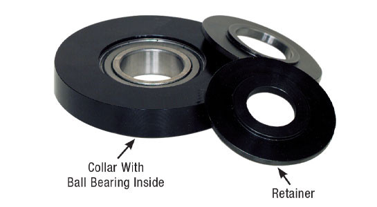 Minaページ Insert Shaper Cutter 95mm - Amana Tool 61608, Aluminum Rub Collar