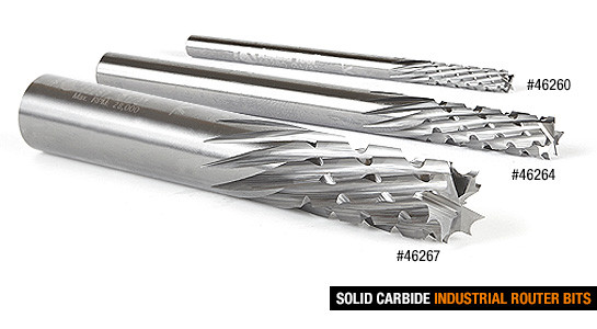 Amana Tool - 46268 Solid Carbide CNC Spiral Carbon Graphite ＆ Carbon Fiber Cutting 1/2 Dia Amana Tool - 46268 Solid Carbide CNC Spiral Carbon Graphite