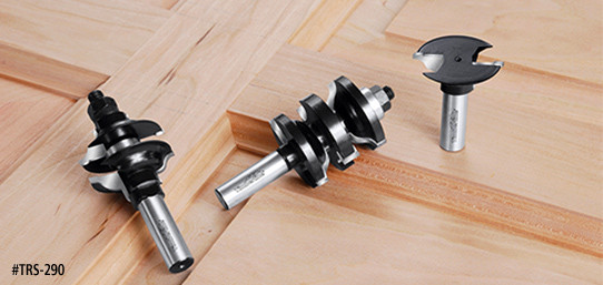 Entry Door Router Bit Set - Timberline TRS-290, 3-Piece 1/2
