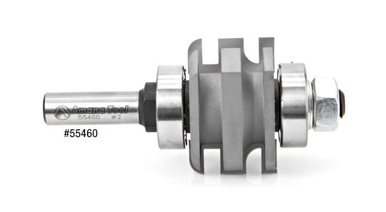 Ogee Stile & Rail Router Bit | Amana Tool 55462 | Cabinet Door