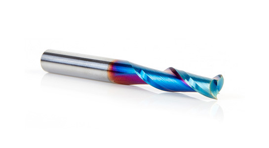 Spiral Plunge Router Bit | Amana Tool 46521-K | CNC Down-Cut Cutter