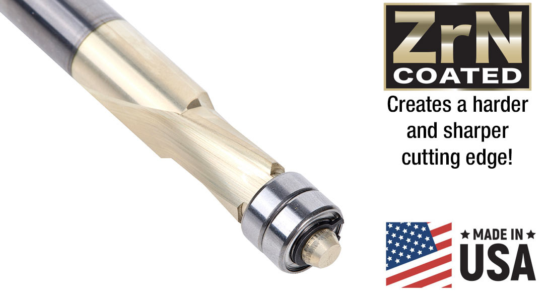 Aluminum Laminate Trim Router Bit - Amana Tool 51430-Z