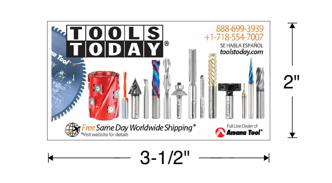 Refrigerator Magnet 3.5x2 - Free ToolsToday Promo