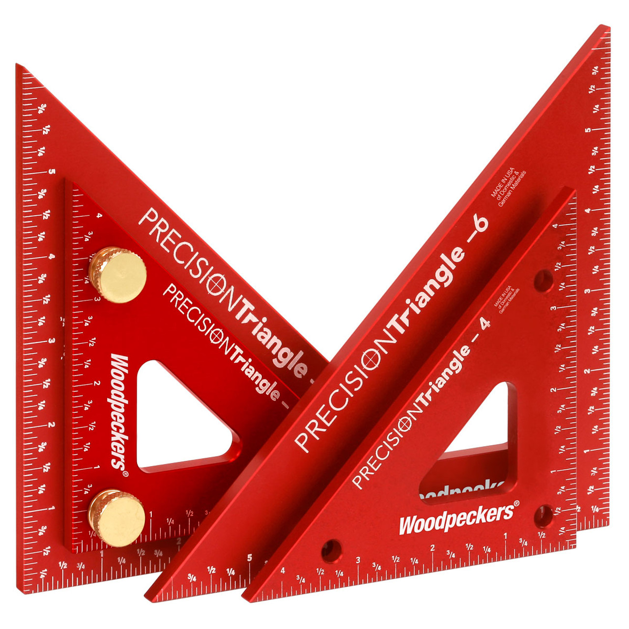 Woodpeckers PTR46SET Woodpeckers Precision Triangle Combo - 4.375 Inch &  6.25 Inch