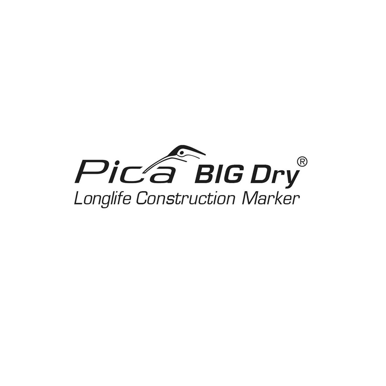 Pica BIG DRY crayon de charpentier pour la construction Longlife 6060