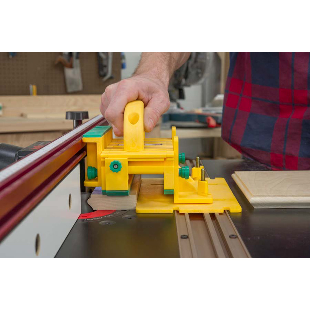 GRR-RIPPER+ Microjig GR-100 - Spinta Di Sicurezza Per Sega Da Tavolo E A Nastro - Foto 4