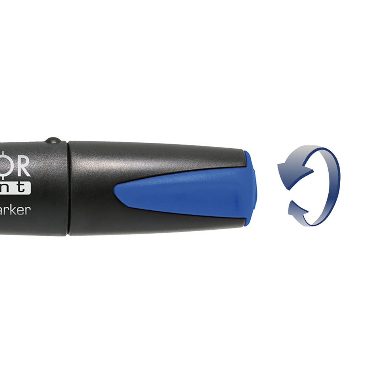 Permanent Marker Pica 990/46 - Multi-Use Refillable Black Marker