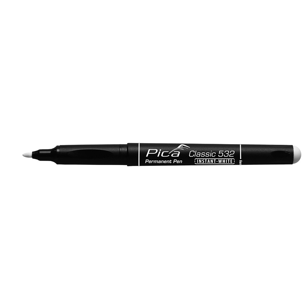 Pica 532/52 Classic 532 Permanent Marker 532/32 INSTANT-White