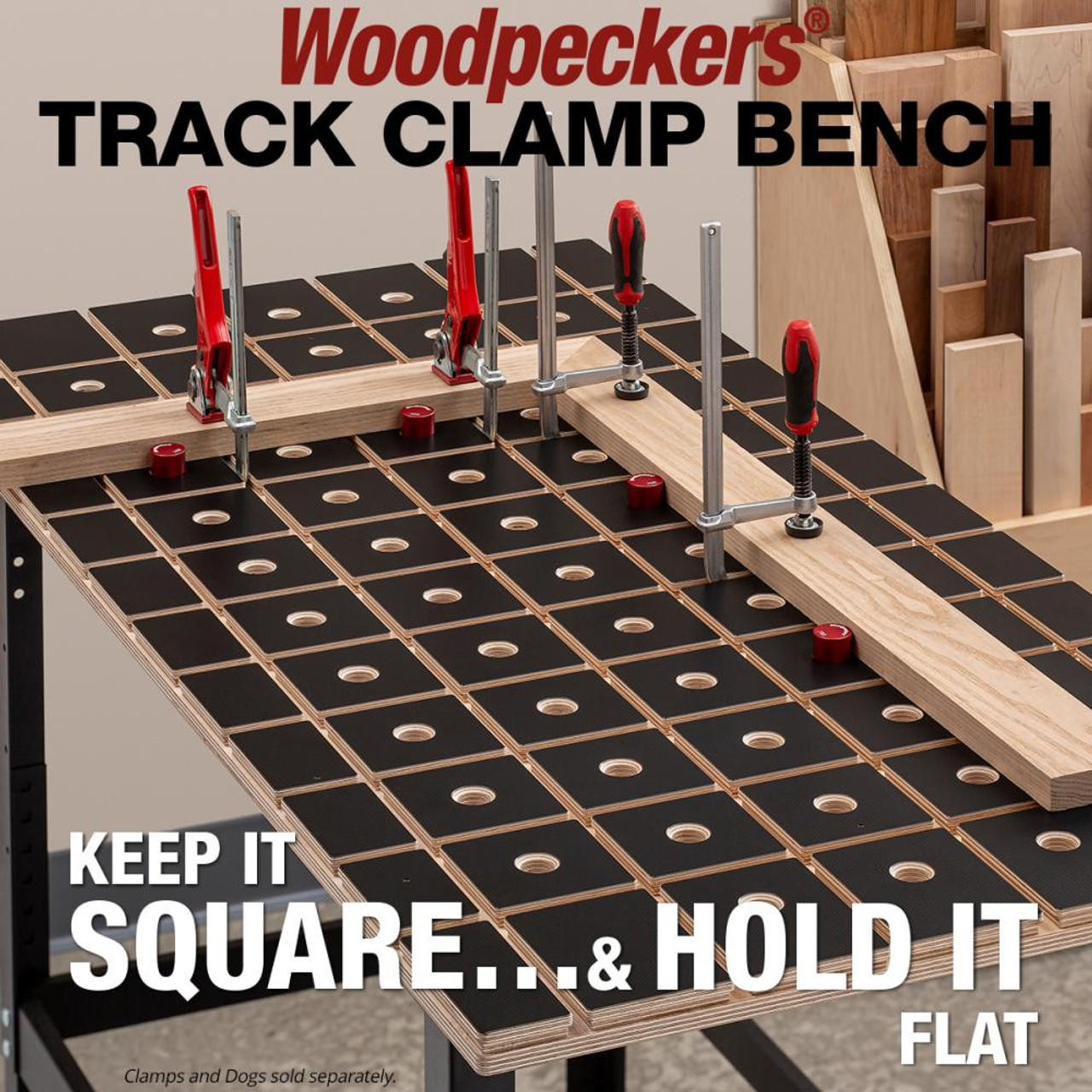 Woodpeckers 1/4 T-Track