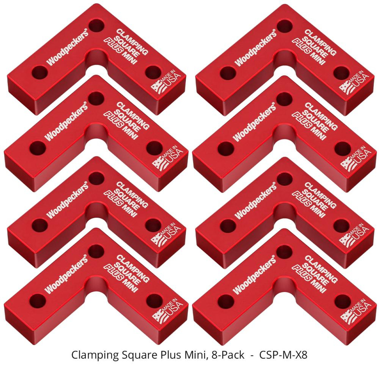 Clamping Square PLUS Clamp - 4 pairs of clamps + 4 Individual Clamping  Square Plus