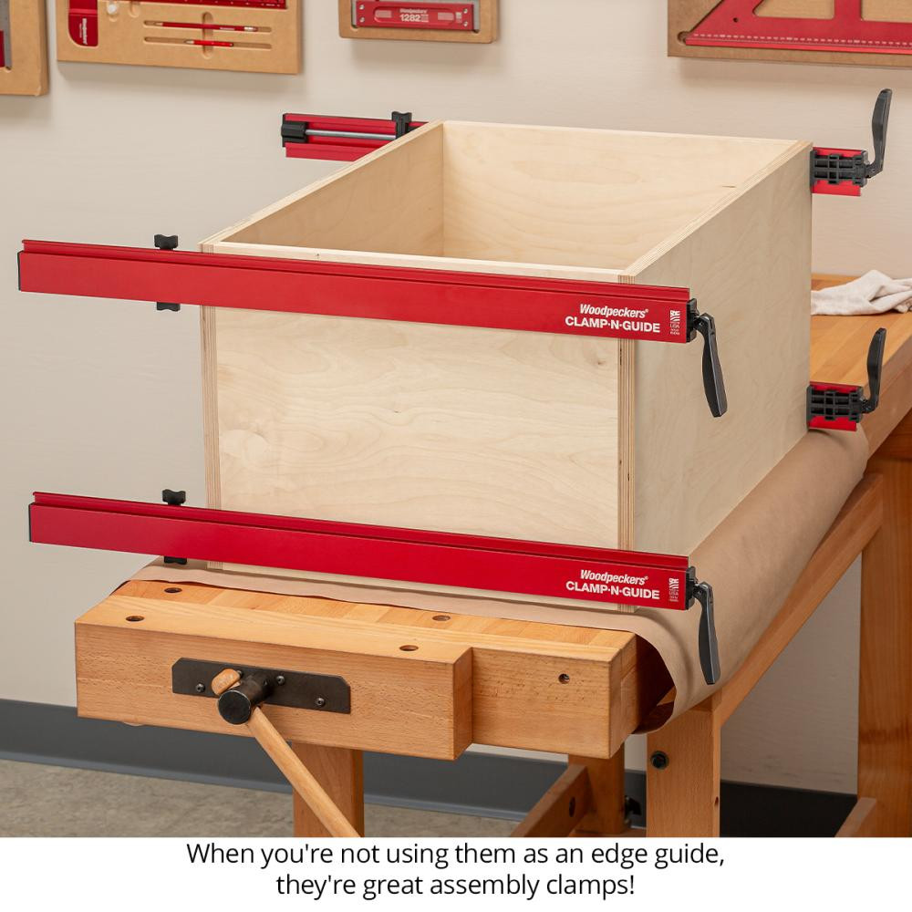 Woodpeckers Clamp-N-Guide Router Adapter 1/4