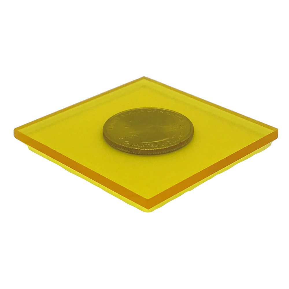 Translucent Yellow Acrylic - Transparent Yellow
