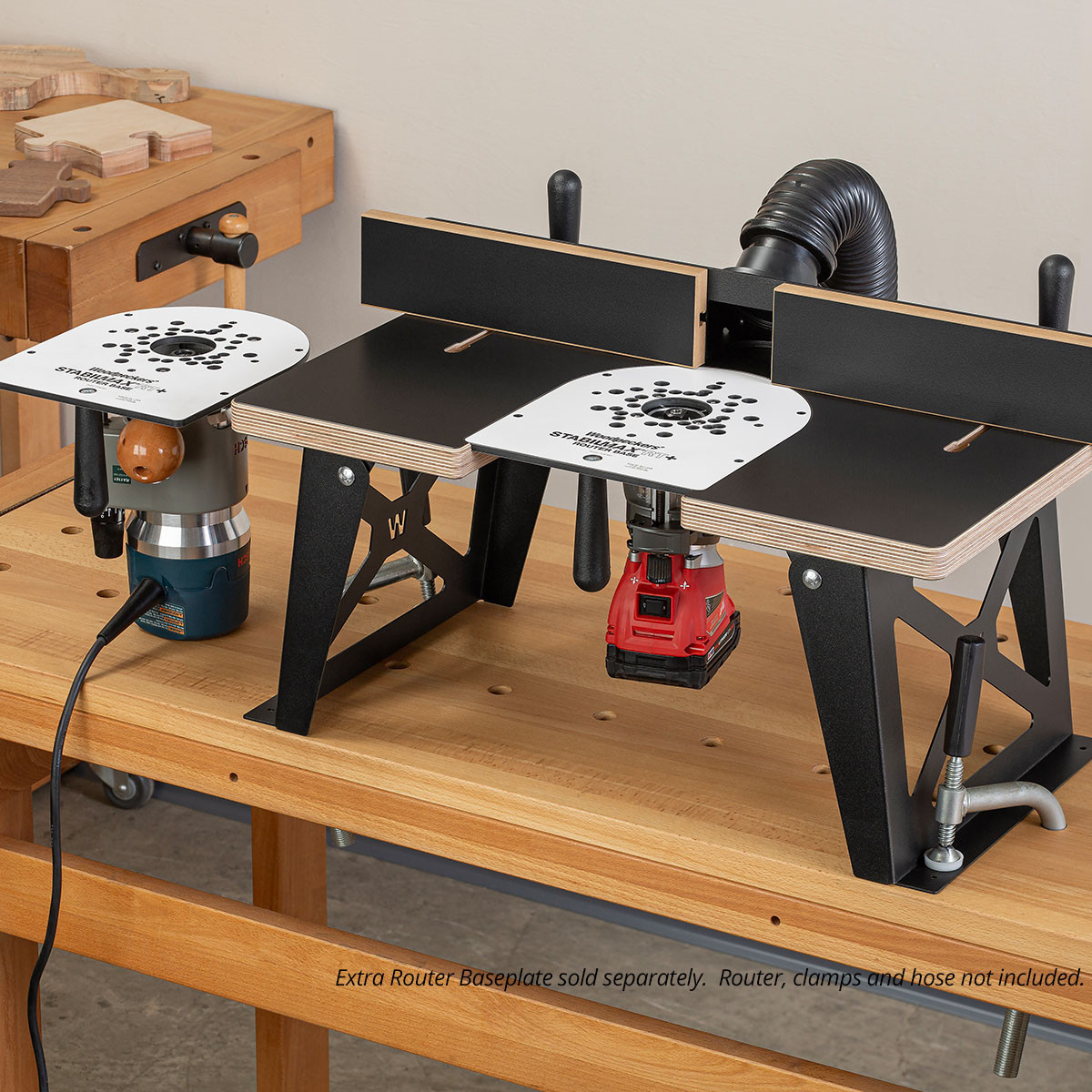 Woodpeckers StabilMax RT plus Router Baseplate (Baseplate Only)