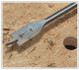 Timberline 608-430 Spade Bit with Spurs 3/4 D x 6 Inch Long with 1/4 Quick Release Hex SHK
