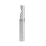 Amana Tool 51844 CNC SC Spiral O Single Flute, Aluminium schneiden 3/8 D x 7/8 CH x 3/8 SHK x 2-1/2 Zoll lang Up-Cut Router Bit mit Mirror Finish