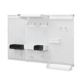 OmniWall 3 Panel OmniWall Kit- Panel Color: White Accessory Color: White