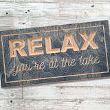 Relax Sign Planes CNC, descargables y personalizables icono toolsotday