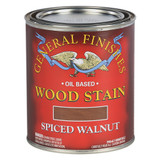 General Finishes Oil Based Wood Stain, Spiced Walnut, 1 Quart